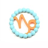 Chewbeads Baby Zodies Teether - Gemini (May 21 - Jun. 20) - Pink by Chewbeads