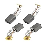 uxcell 4個 DC 電気 モーター 9 x 6 x 12mm カーボンブラシ カーボン メタル