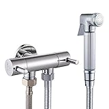 KES K1012+LP903 Water-saving High Pressure Handheld Bidet Sprayer for Toilet, Chrome