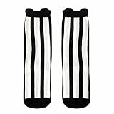 Ama ( TM )キッズベビーガールズボーイズキュートソフトコットンKnee High Socks Inチューブソックス カラー: ホワイト