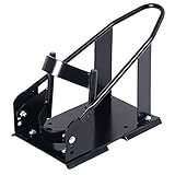 fdinspirationブラック調節可能バイクオートバイホイールChockスタンドRepairingフィット17 " – 21 "