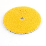 3.1 "径150グリットイエローグレーコンクリート花崗岩ダイヤモンド研磨パッド