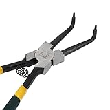 B Baosity サークリッププライヤー　13インチサークリッププライヤー　内部曲がったストレートピンチャーズ