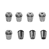 【ノーブランド品】 10枚　精密ER32　スプリングコレット　CNCミル　ラッチ機　マシンチャック　７パタン選べ - 3mm〜10mm