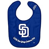 MLB San Diego Padresベビーよだれかけ、チームカラー、1サイズ
