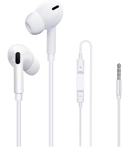 Amazon.co.jp: イヤホン 有線イヤホン 3.5mmジャック ノイズキャンセ