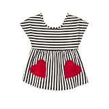 ジンボリー GYMBOREE/ ハートポケットトップ ブラックストライプ トップス半袖Tシャツ 2歳【並行輸入】
