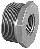 CharlotteパイプレジューサBushing Sch 80 Pvc MPT x FPT 1 " x 3 / 4 "グレー