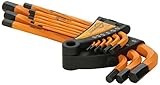Mayhew Select 45052 SAE Twisted Hex Key Set, 9-Piece [並行輸入品]