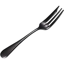 Vintage Innox Old English Dinner Fork - Stainless Steel With Worn Look, Made In Japan - View #12