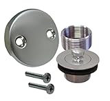 Plumbest b51 – 55bsリフトとTurn Bath Waste変換キット、つや消しステンレス