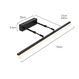 LED、ミラーライト、ウォールウォッシャー、バスルームミラーキャビネットメイクアップランプ、フェイスウォッシュライト、壁掛けライト、モダンなファッションウォールライト、防水と防曇ミラーライト（角度調節