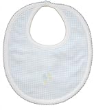 Kissy Kissy Baby Boys Homeward Gingham Embroidered Moon And Stars Bib-One Size by Kissy Kissy [並行輸入品