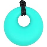 Baby Teething Necklace for Mom to Wear - BPA-Free & FDA Approved Teether - Safe & Soothing Relief Fo