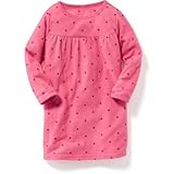 オールドネイビー OLD NAVY/ マイクロフリーススリープガウン ピンク ドット スリープウェア 12～18ヶ月【並行輸入】