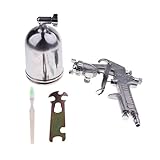 IPOTCH スプレーガン　エアコンプレッサー　塗装ツール　エアーブラシ　家具　機械　おもちゃ　ノズル　3mm