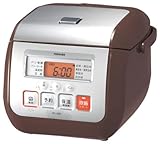 TOSHIBA 小容量マイコン保温釜0.54L ダイヤモンド銅コート釜 RC-5SD(T) ブラウン