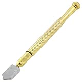 uxcell ガラスカッター　ガラス切り　メタル製　10mm-20mm　シルバートーン