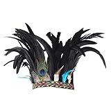 エスニックハロウィーンヘッドバンド羽付き目を引くヘッドバンド女性用ヘッドバンドウェディングパーティー用エスニックヘッドバンド女性用