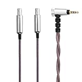 単結晶銅 Sennheiser ゼンハイザー HD800 HD800s HD820 対応アップグレード・ケーブル【プラグ 2.5mm 4極 バランス】ビバボ Dharma D1000 対応 交換用 リケーブル ヘッドフォン ケーブル