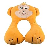 KAKIBLIN ベビーカークッション チャイルドシート クッション ベビーカーまくら ベビーカーサポート シンプル U型全 新生児から使える チャイルド頭保護 シートベルト用枕 赤ちゃん用首クッショ