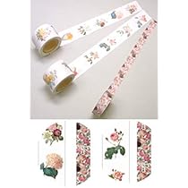 コルテ マスキングテープ 4セット12本 ローズ ポピー Amazon.co.jp: マスキングテープ 4本セット ルドゥーテ レ