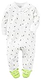 Carter's SLEEPWEAR ベビー・ボーイズ カラー: ホワイト