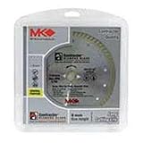 MK Diamond 167021 Contractor Plus Turbo Segmented Circular Saw Blade, 4 1/2" [並行輸入品]