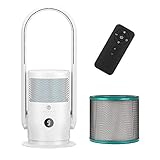 ULTTY 空気清浄機能 空気清浄扇風機 サーキュレーター 花粉対策 アレルギー対策 HEPA フィルター 首振り タイマー機能 リモコン付