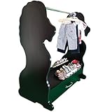 Ace Baby Furniture Lion Mobile Dress-Up Clothes and Shoe Organizer Black [並行輸入品]