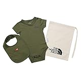 ノースフェイス THE NORTH FACE S/S Rompers & Bib ロンパース スタイ 赤ちゃん バーントオリーブ / 80サイズ