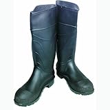 Bon 14-376 Safety Steel Toe Vinyl Boots, Size 8 [並行輸入品]