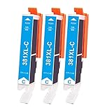 キャノン用 BCI-381 BCI-381XLC 互換 インクカートリッジ 大容量 3本セット 対応機種：PIXUS TS8130 TS8230 TS8330 TS8430 TS6330 TR8630 TR9530 TS7430 TR703 TS6230 TS6130 TR8530 TR7530 TS7330 TS9130 TS703 TS9531C