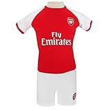 Baby Clothing - Official Arsenal FC Baby Shirt & Short Set (6 - 9 Months) - Novelty Baby Football Gi