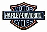 Harley Davidsonネオン風ブリキプレート19 x 12 inch [並行輸入品]