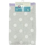 林(Hayashi) フェイスタオル2枚組 約34×80cm モア フルーツドット グレー FO474804