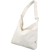 Amazon | [Aquamie] キャンバス トートバッグ 斜め掛け