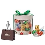 【Lindt公式クリスマスギフト】リンツ Lindt チョコレートリンドール ギフトボックス クリスマス 25個入 手提げ袋付き ショッピン