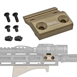 良品武品 Daniel Defense タイプ M-LOK オフセット ライトマウント M300 M600 MODLITE 対応 ハンドガード 用 ウェポンライト マウント レプリカ DE ダークアース