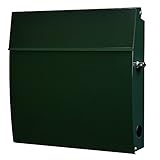 EUROデザイナーズポスト ユーロデザイナーズポスト MB5805ワイド ダークグリーン 郵便受け MB5805WIDE-KL-DARKGREEN 107 奥行38×高さ38×幅8.5cm