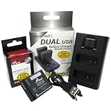 str 純正品を超える大容量980mAh 高性能 パナソニック 互換 バッテリー DMW-BLE9 DMW-BLG10 ライカ 互換 BP-DC15 & デュアルUSBチャージャー DMW-BTC9 DMC-GX7 Mark II/DMC-TZ85/DC-TZ90/DC-TZ95/DMC-TX1/DC-TX2/DC-LX100M2/DC-GX7MK3L/DC-G100/DC-G100V-K