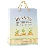 バニーズバイザベイ ショッピングバッグ 紙袋 オリジナルショッパー （サイズ：M） Bunnies By The Bay [並行輸入品]
