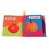 KESOTO 布えほん　布の本　動物　学習　教育　書籍　破れない　サウンド　知育玩具　学習　多機能　幼児　全8種 - スタイル7