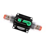 Dolity 　10A-100A　防水　回路ブレーカー　遮断器　サーキット　12V / 24V / 32V DC 車用　 - 80A