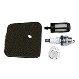 Perfk スパークプラグ　燃料フィルター　エアーフィルタ　プライマーバルブ　STIHL FC55 FS38 FS45 FS46 FS55用　　