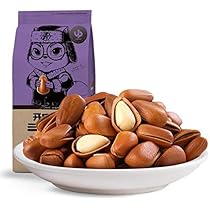 2袋 三只松鼠 开口松子 松の実 松子　殻付き Amazon.co.jp: 三只松鼠 原味开口松子 中国名物 おつまみ Daben