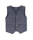 RuggedButts【ラゲッドバッツ】　ネイビー　ストライプ　ベスト　2才 [並行輸入品]