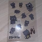 にしむらゆうじ スタジオUG 透明シール わるめのねこ日常