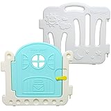 拡張パーツ Good Babyroom専用 ミントドア付パネル1枚 ＋ 白パネル1枚 2枚組セット グッドベビールーム