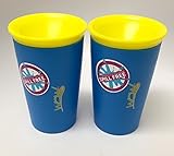 As Seen on TV Wow Cup, Spill-Proof Cup (Blue), 2 Count Size: Color: Blue, Model: by Wow Gear